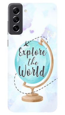 Explore the World Mobile Back Case for Samsung Galaxy S21 FE 5G (Design - 176)