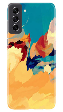Modern Art Mobile Back Case for Samsung Galaxy S21 FE 5G (Design - 205)