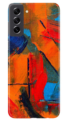 Modern Art Mobile Back Case for Samsung Galaxy S21 FE 5G (Design - 206)