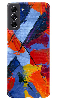 Modern Art Mobile Back Case for Samsung Galaxy S21 FE 5G (Design - 209)