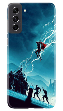 Thor Avengers Mobile Back Case for Samsung Galaxy S21 FE 5G (Design - 212)