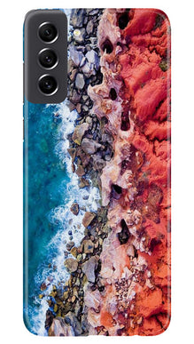 Sea Shore Mobile Back Case for Samsung Galaxy S21 FE 5G (Design - 242)