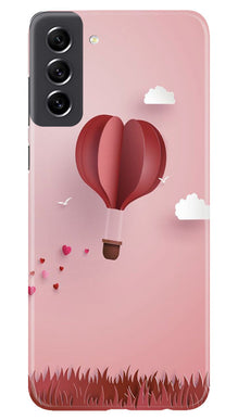 Parachute Mobile Back Case for Samsung Galaxy S21 FE 5G (Design - 255)