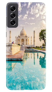 Taj Mahal Mobile Back Case for Samsung Galaxy S21 FE 5G (Design - 259)