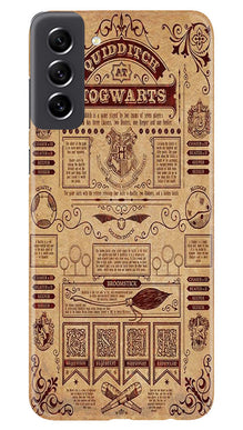 Hogwarts Mobile Back Case for Samsung Galaxy S21 FE 5G (Design - 266)