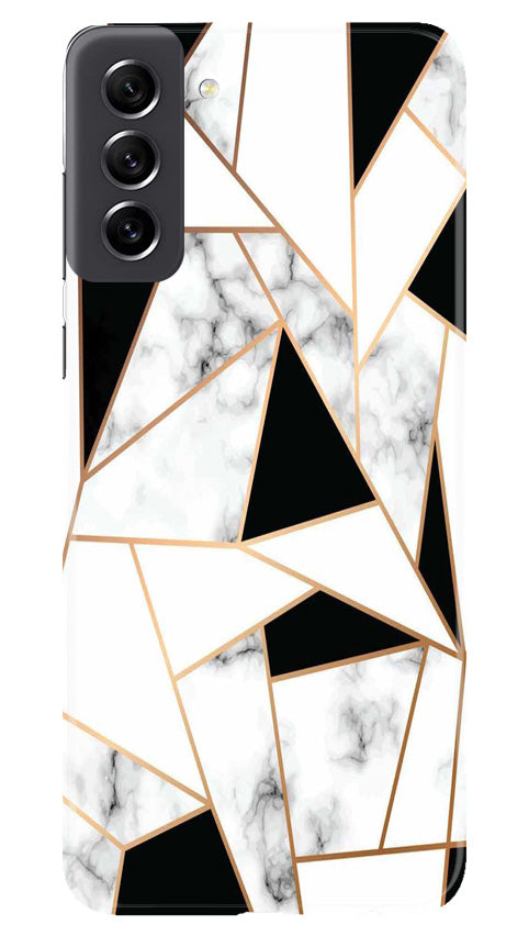 Marble Texture Mobile Back Case for Samsung Galaxy S21 FE 5G (Design - 284)