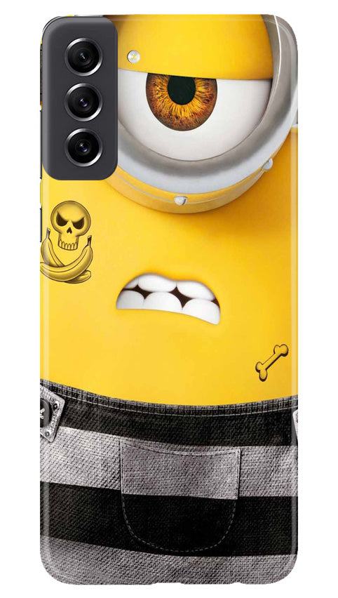 Minion Mobile Back Case for Samsung Galaxy S21 FE 5G (Design - 286)