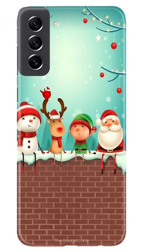 Santa Claus Mobile Back Case for Samsung Galaxy S21 FE 5G (Design - 296)