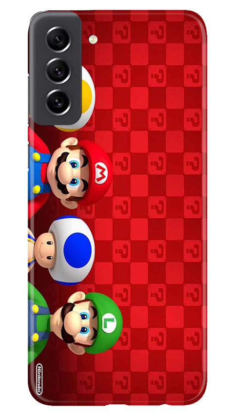 Mario Mobile Back Case for Samsung Galaxy S21 FE 5G (Design - 299)