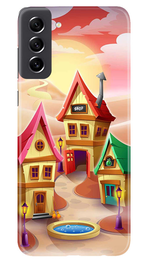 Sweet Home Mobile Back Case for Samsung Galaxy S21 FE 5G (Design - 300)
