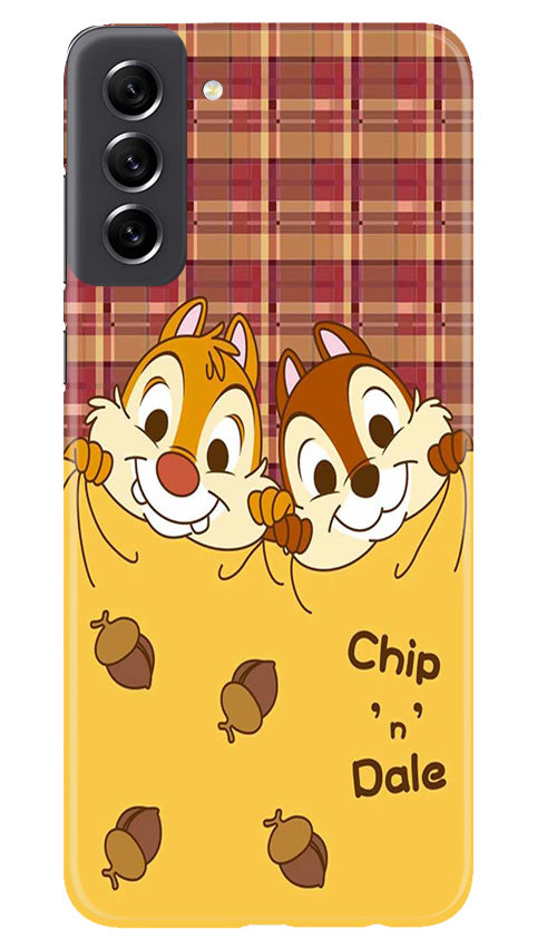 Chip n Dale Mobile Back Case for Samsung Galaxy S21 FE 5G (Design - 302)