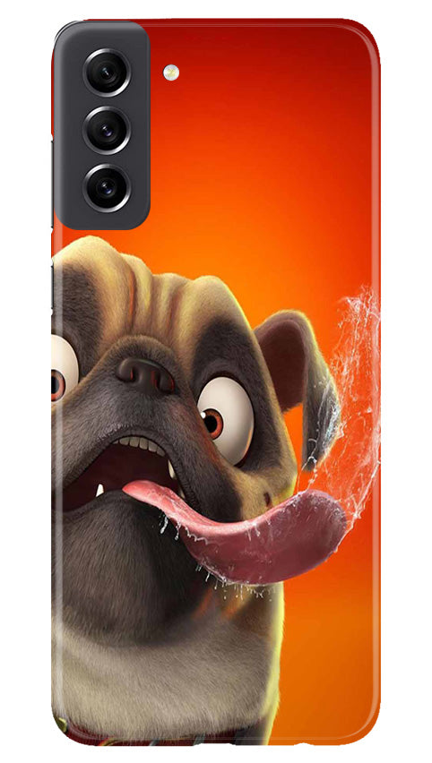 Dog Mobile Back Case for Samsung Galaxy S21 FE 5G (Design - 303)