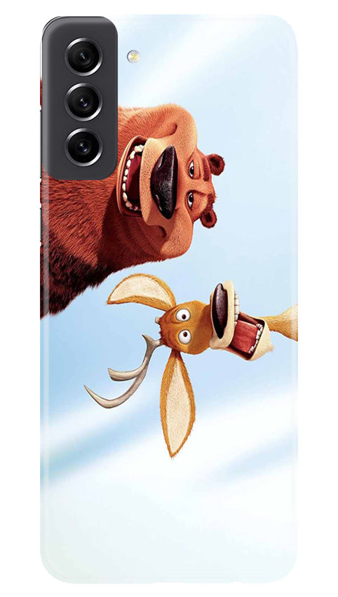 Polar Beer Mobile Back Case for Samsung Galaxy S21 FE 5G (Design - 304)