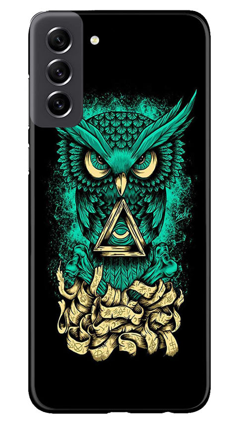 Owl Mobile Back Case for Samsung Galaxy S21 FE 5G (Design - 317)