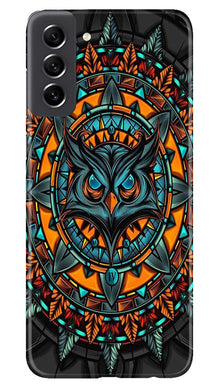 Owl Mobile Back Case for Samsung Galaxy S21 FE 5G (Design - 319)
