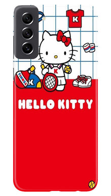 Hello Kitty Mobile Back Case for Samsung Galaxy S21 FE 5G (Design - 322)