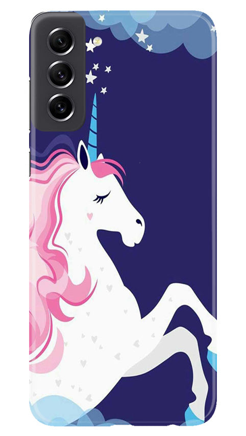 Unicorn Mobile Back Case for Samsung Galaxy S21 FE 5G (Design - 324)
