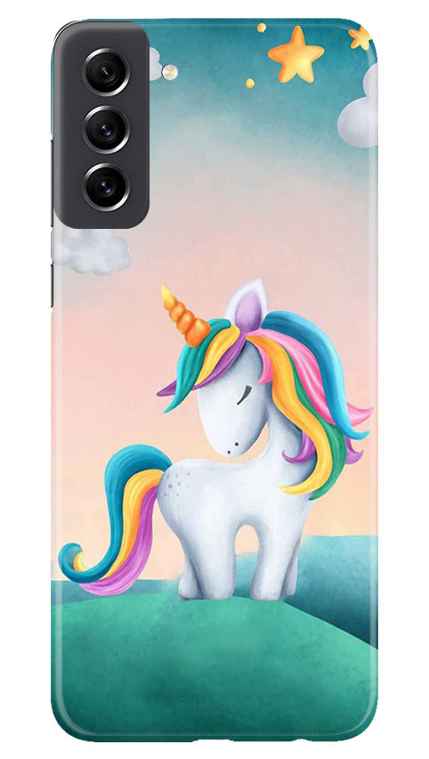 Unicorn Mobile Back Case for Samsung Galaxy S21 FE 5G (Design - 325)