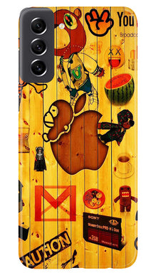 Wooden Texture Mobile Back Case for Samsung Galaxy S21 FE 5G (Design - 326)