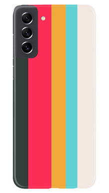 Color Pattern Mobile Back Case for Samsung Galaxy S21 FE 5G (Design - 328)