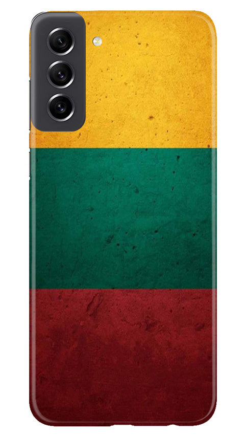 Color Pattern Mobile Back Case for Samsung Galaxy S21 FE 5G (Design - 333)