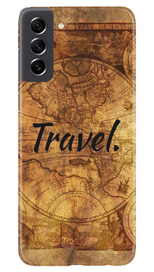 Travel Mobile Back Case for Samsung Galaxy S21 FE 5G (Design - 334)