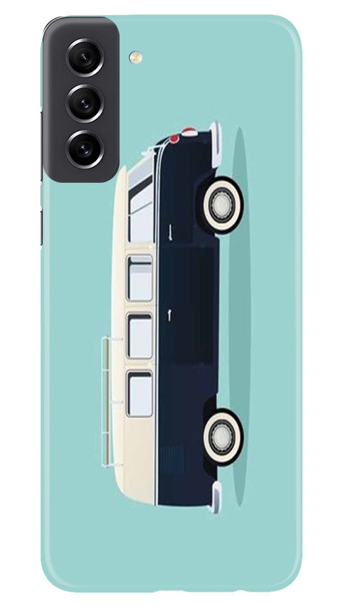 Travel Bus Mobile Back Case for Samsung Galaxy S21 FE 5G (Design - 338)