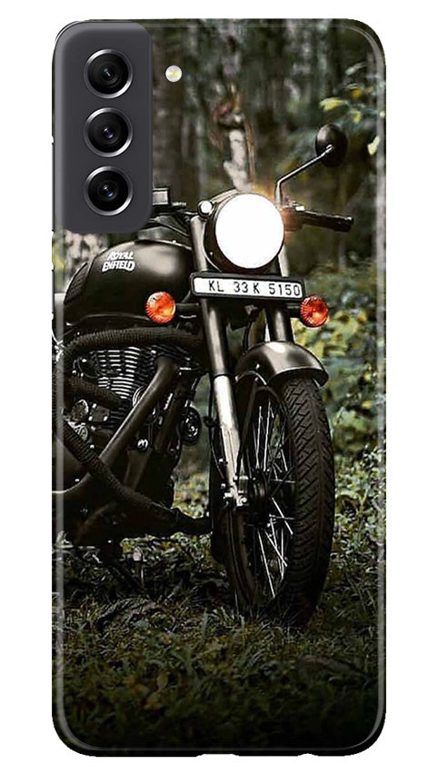Royal Enfield Mobile Back Case for Samsung Galaxy S21 FE 5G (Design - 343)