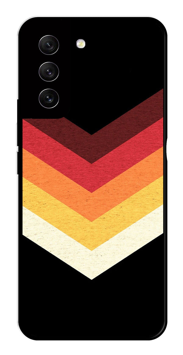 MultiColor Arrow Metal Mobile Case for Samsung Galaxy S21 FE 5G   (Design No -04)