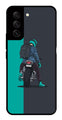 Bike Lover Metal Mobile Case for Samsung Galaxy S21 FE 5G   (Design No -05)