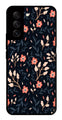 Floral Pattern Metal Mobile Case for Samsung Galaxy S21 FE 5G   (Design No -10)