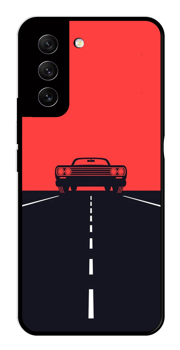 Car Lover Metal Mobile Case for Samsung Galaxy S21 FE 5G   (Design No -21)