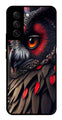 Owl Design Metal Mobile Case for Samsung Galaxy S21 FE 5G   (Design No -26)