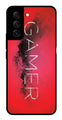 Gamer Pattern Metal Mobile Case for Samsung Galaxy S21 FE 5G   (Design No -41)