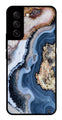 Marble Design Metal Mobile Case for Samsung Galaxy S21 FE 5G   (Design No -53)