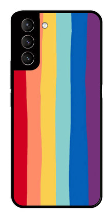 Rainbow MultiColor Metal Mobile Case for Samsung Galaxy S22 5G