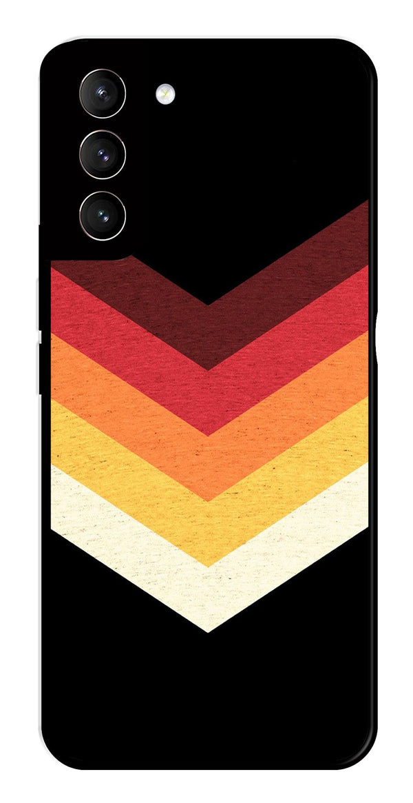 MultiColor Arrow Metal Mobile Case for Samsung Galaxy S22 5G   (Design No -04)