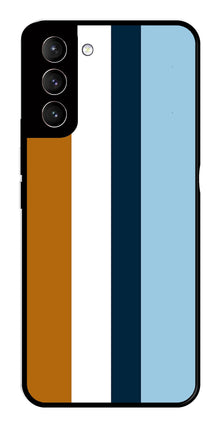 MultiColor Pattern Metal Mobile Case for Samsung Galaxy S22 Plus 5G