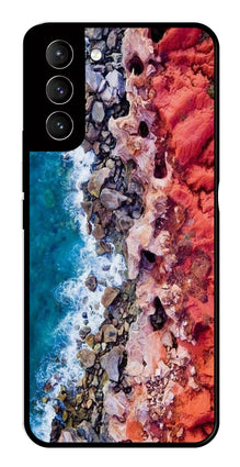 Sea Shore Metal Mobile Case for Samsung Galaxy S22 Plus 5G