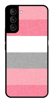 Pink Pattern Metal Mobile Case for Samsung Galaxy S22 5G