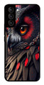 Owl Design Metal Mobile Case for Samsung Galaxy S22 5G   (Design No -26)