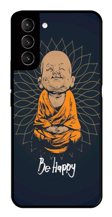 Be Happy Metal Mobile Case for Samsung Galaxy S21 Plus 5G