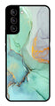 Marble Design Metal Mobile Case for Samsung Galaxy S21 5G   (Design No -46)