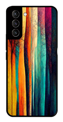 Modern Art Colorful Metal Mobile Case for Samsung Galaxy S22 Plus 5G