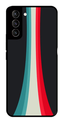 Modern Art Colorful Metal Mobile Case for Samsung Galaxy S21 Plus 5G