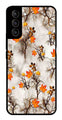 Autumn leaves Metal Mobile Case for Samsung Galaxy S22 5G   (Design No -55)