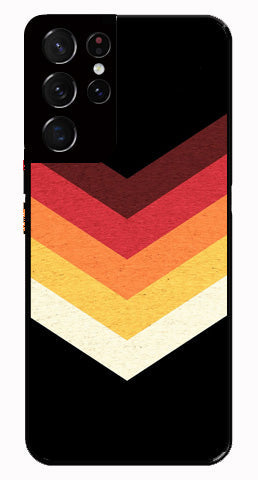 MultiColor Arrow Metal Mobile Case for Samsung Galaxy S21 Ultra 5G   (Design No -04)