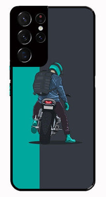 Bike Lover Metal Mobile Case for Samsung Galaxy S21 Ultra 5G