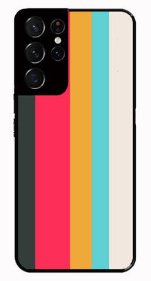 Muted Rainbow Metal Mobile Case for Samsung Galaxy S21 Ultra 5G