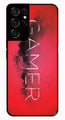 Gamer Pattern Metal Mobile Case for Samsung Galaxy S21 Ultra 5G   (Design No -41)